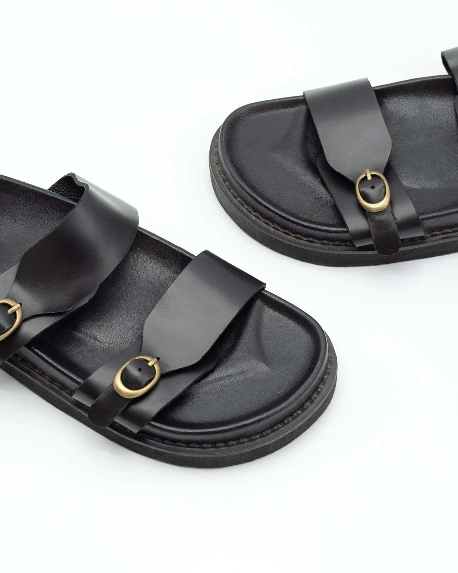 Amalfi Sandal - Black