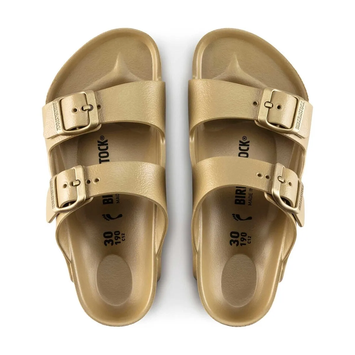 Birkenstock Girl's (Sizes 35-37) Arizona Glamour Gold EVA