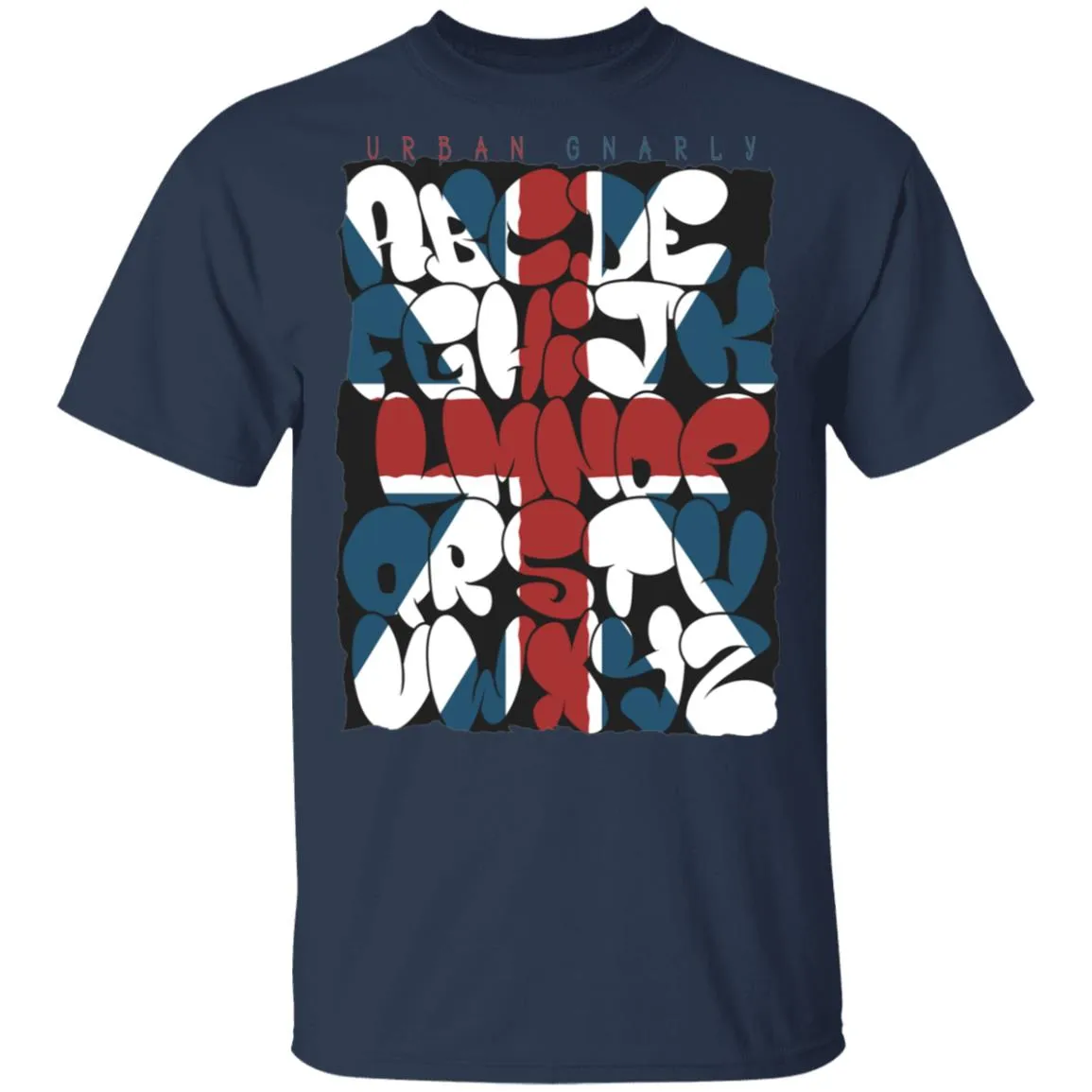 British flag alphabet T-shirts & Hoodie