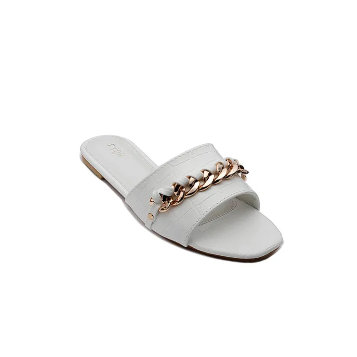 Chain Detailed Slide Sandal MY 226