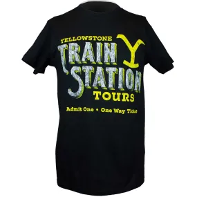 Changes Canada Men's Yellowstone Train Station T-Shirt