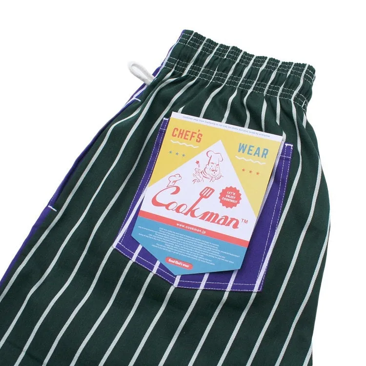 Cookman Chef Short Pants - Crazy : Stripes Cold