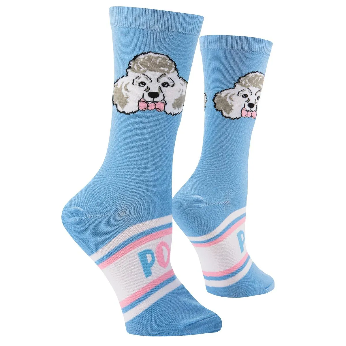 Cool Socks Poodle Crew Socks