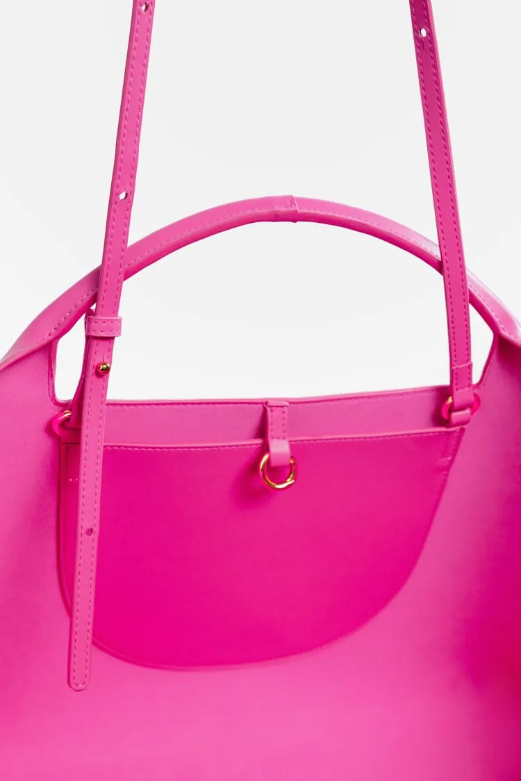 Designer pink tote bags