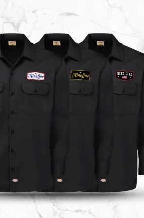 Dickies Long-Sleeve Patch Shirts