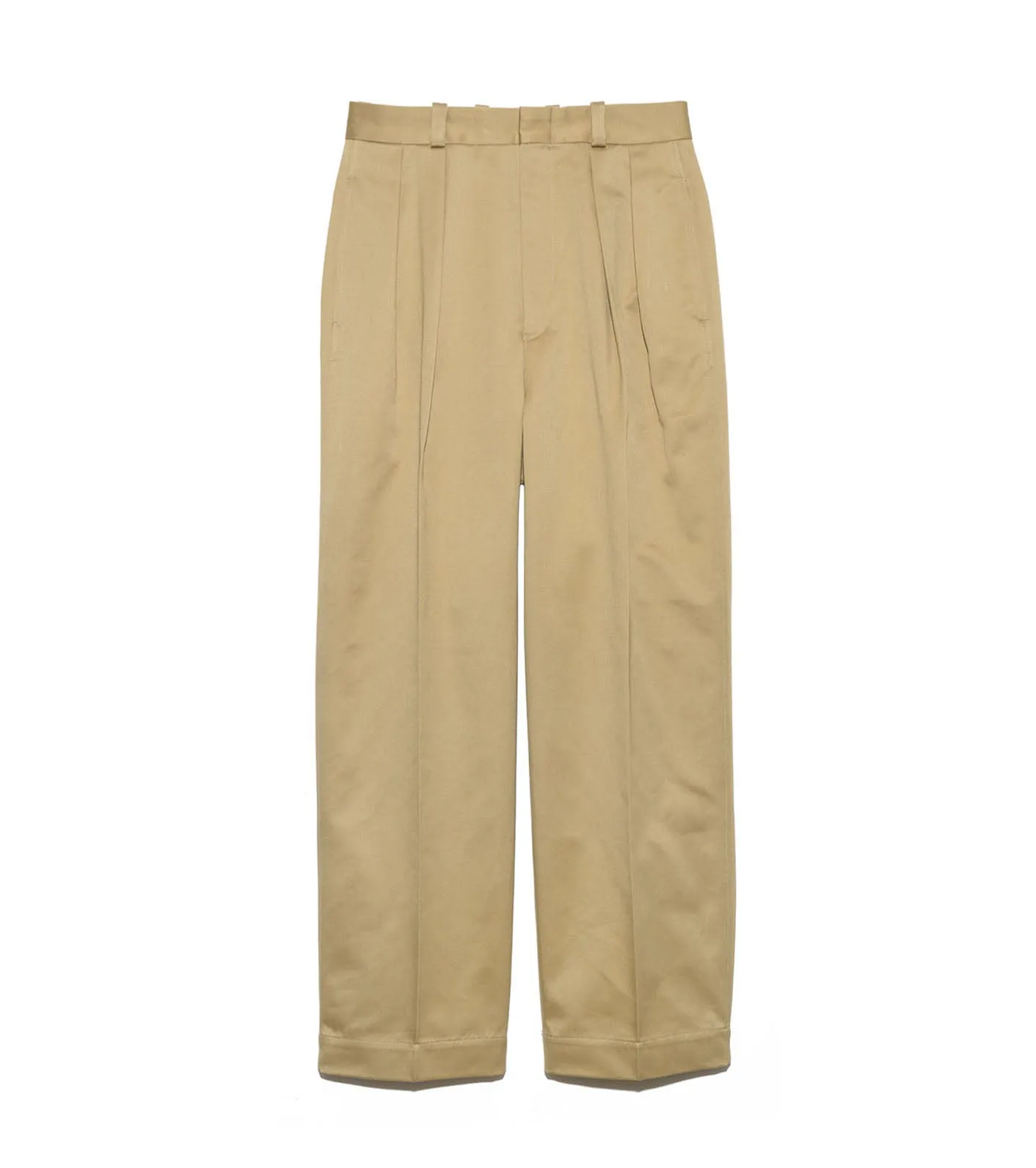 Double Pleat Chino Pants