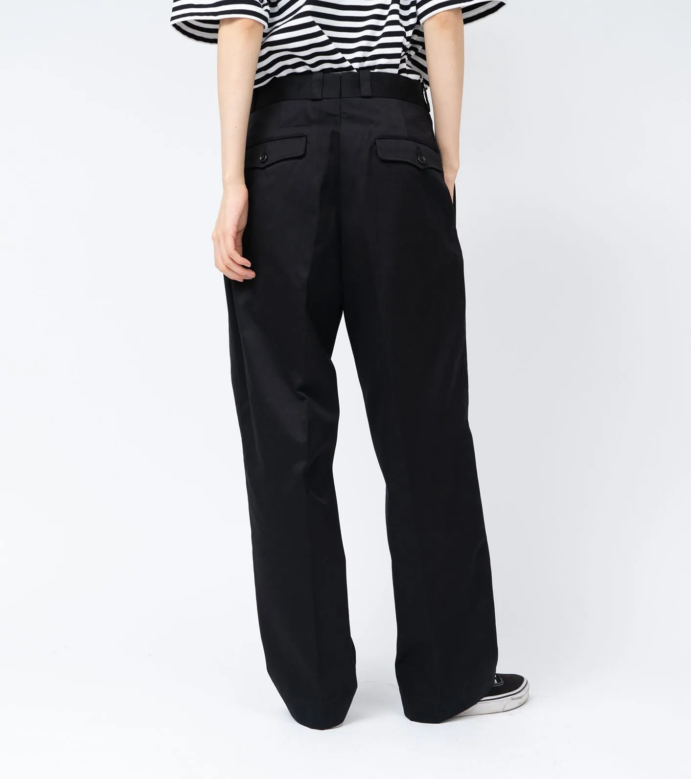 Double Pleat Chino Pants