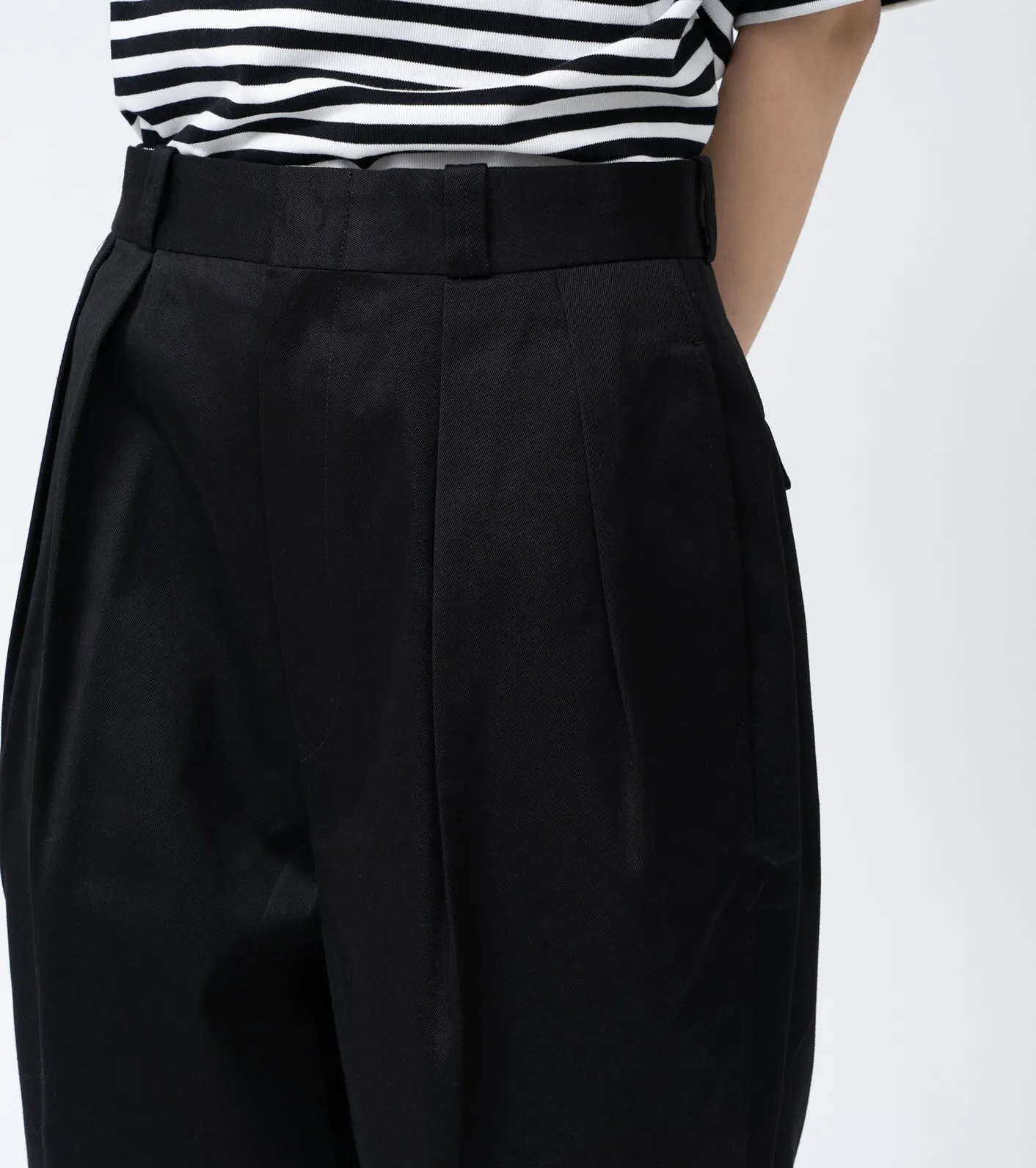 Double Pleat Chino Pants