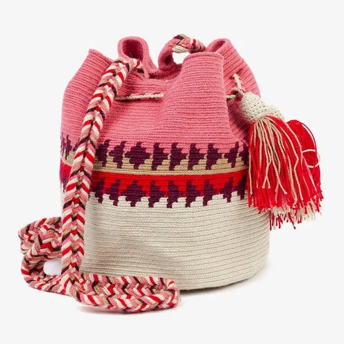 Everest Mini Pink Burgundy Crossbody Bag