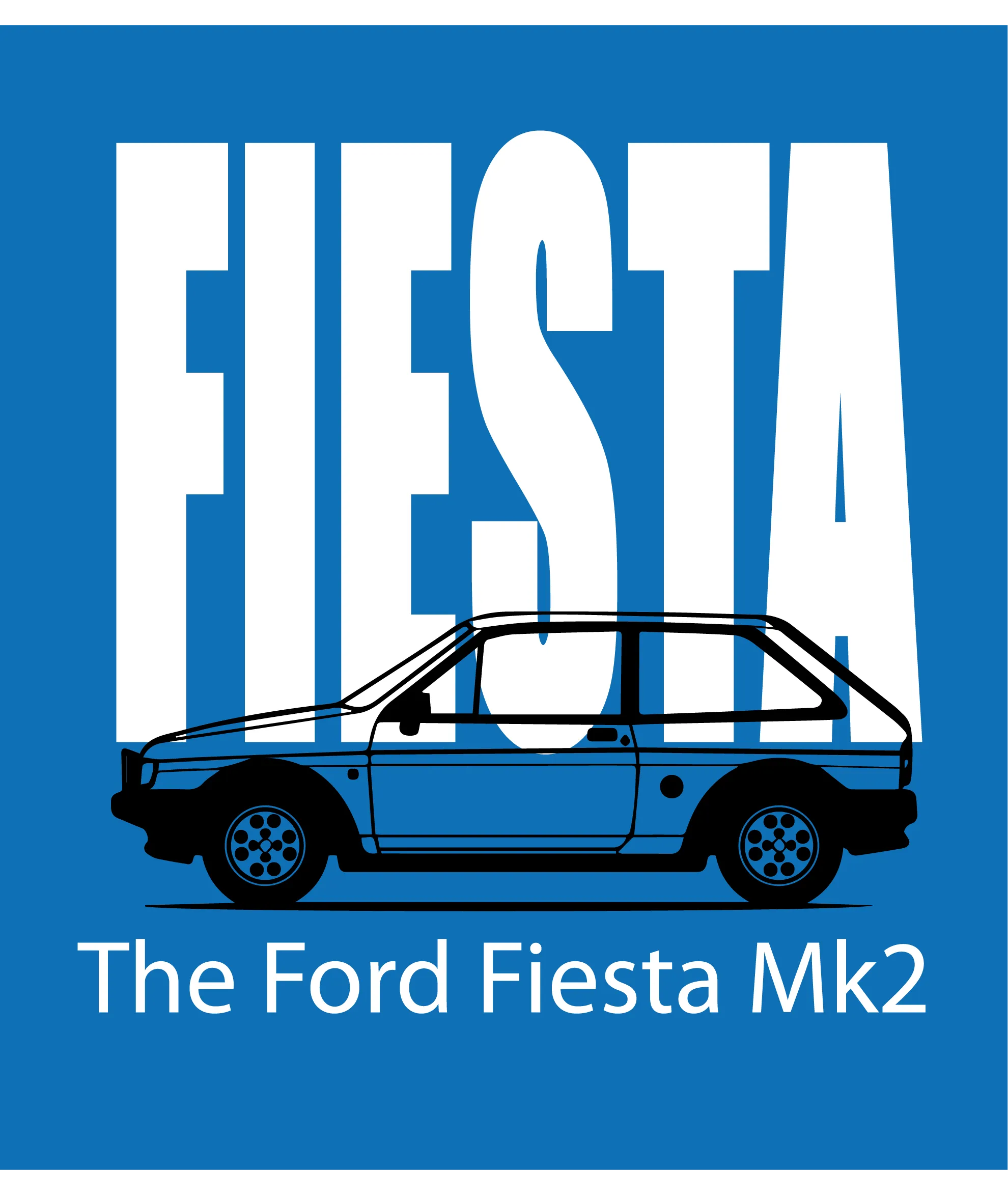 Ford Fiesta, Classic Car Mug