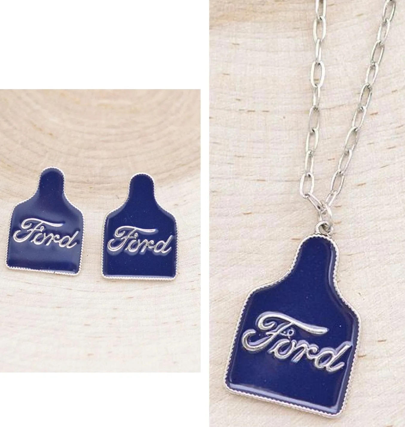 Ford necklace or earrings