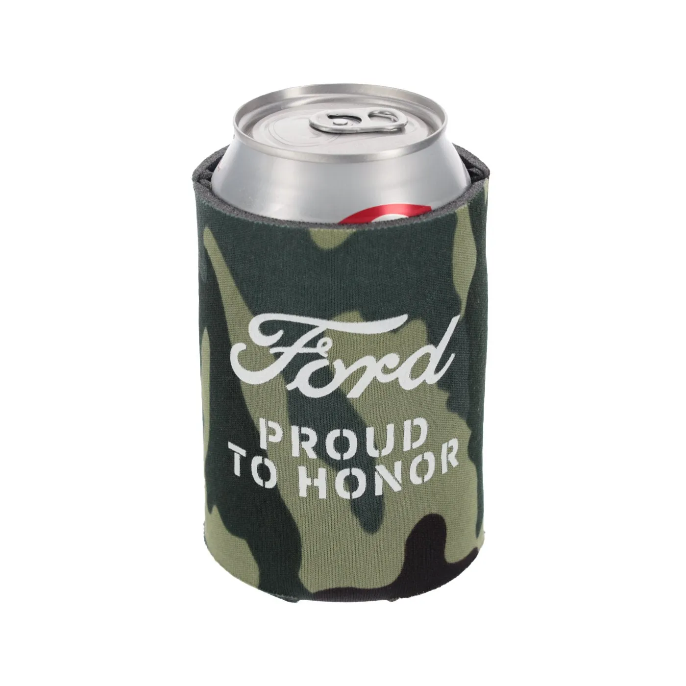 Ford Proud To Honor Camo Koozie