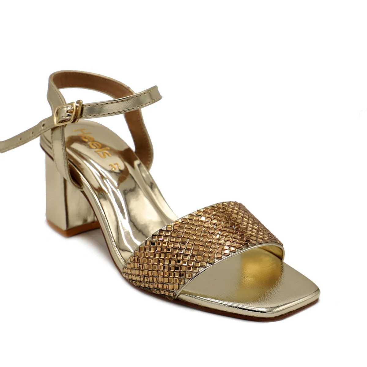 Golden Fancy Sandal 066654