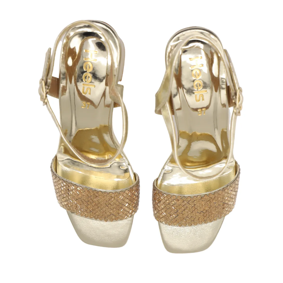 Golden Fancy Sandal 066654