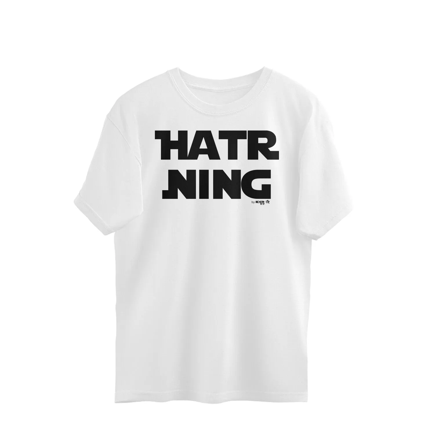 Plus Size Hatr Ning - Trendy Kannada Graphic Oversized T-Shirt for Comfort and Style