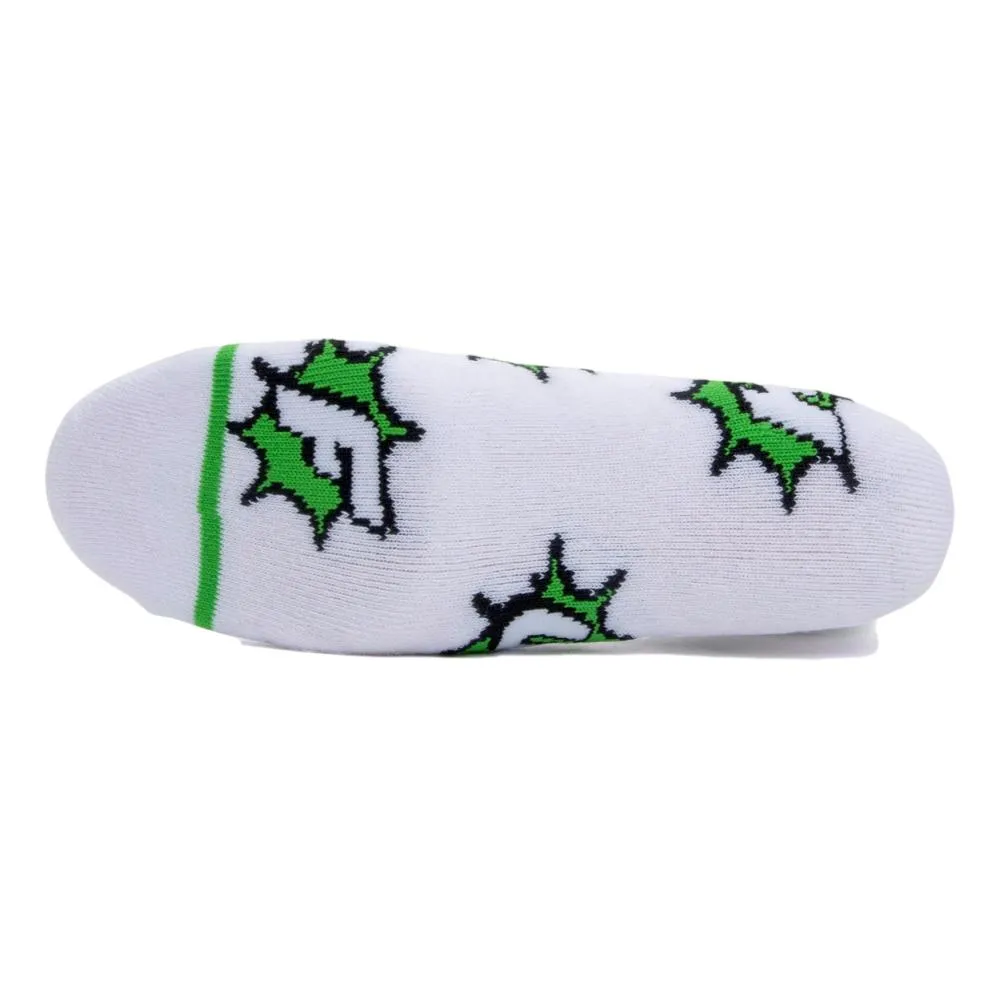 HUF INFINITY JEWEL SOCKS-WHITE