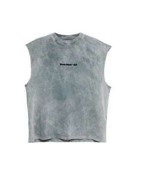 Iconic Washed Tank Top - Soft Cotton Blend, Casual Fit, Perfect for Everyday Wear