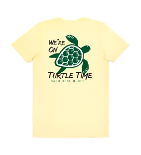 Island Tee - Youth Short Sleeve - Yellow Turtle Time