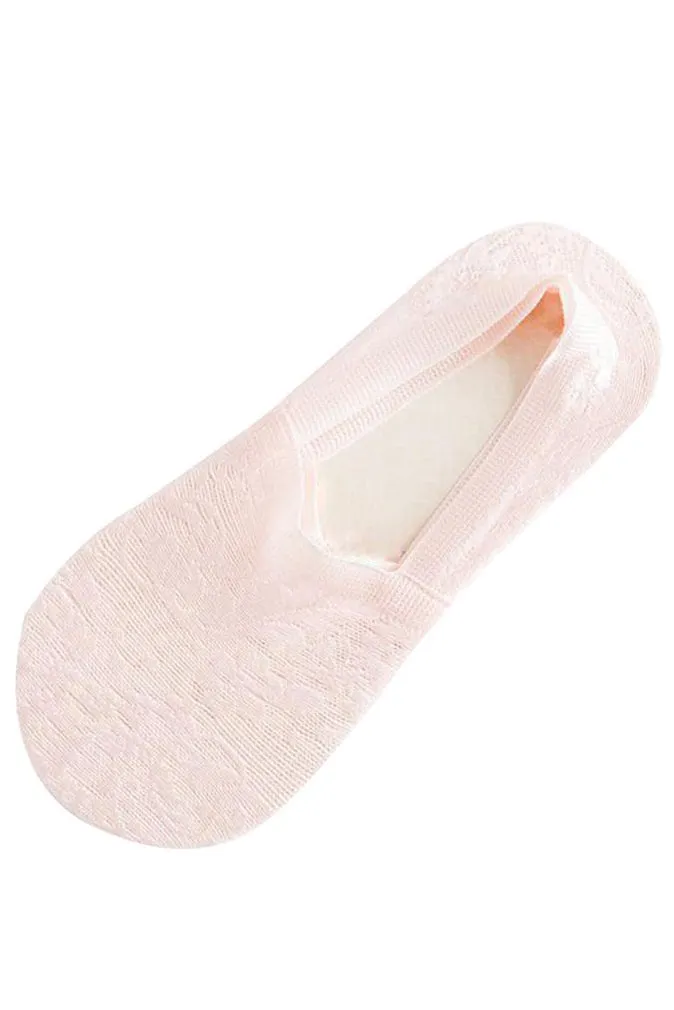 Lace Liner Socks - Pastel