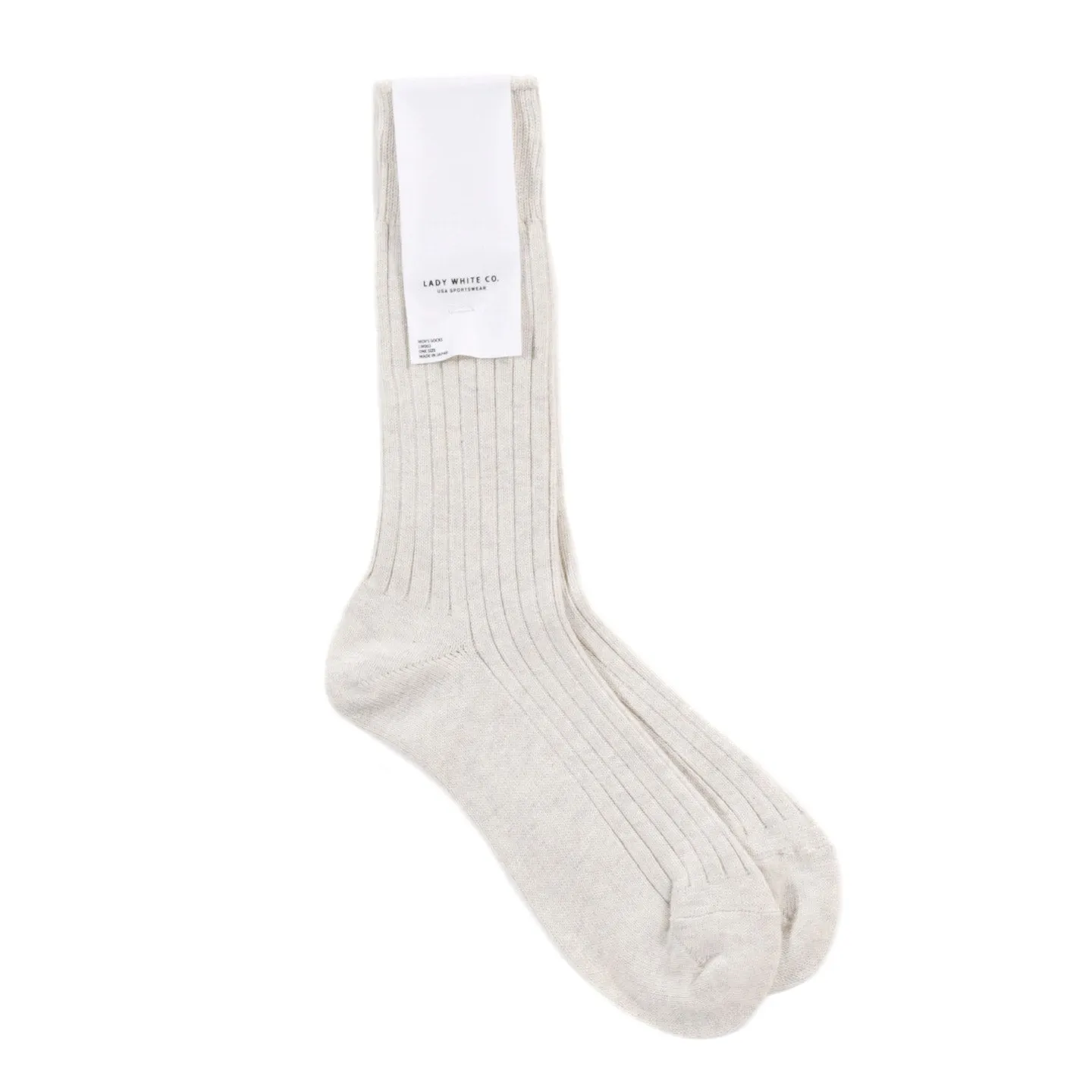 LADY WHITE CO. LWC SOCKS NATURAL