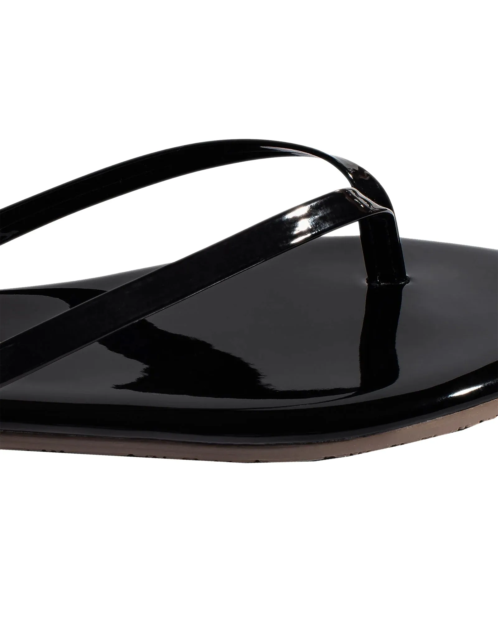 Lily Sandals (Black Gloss)