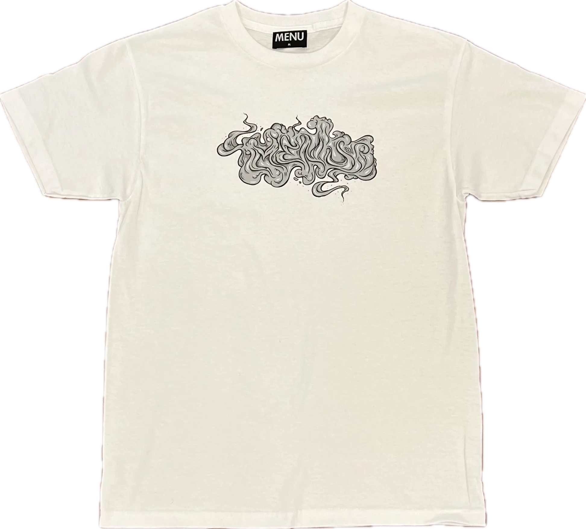 Menu Smokey T-Shirt - White