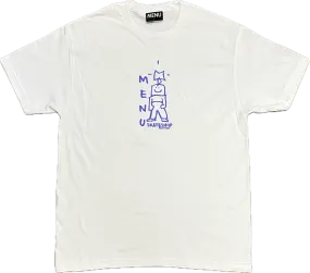 Menu X Gonz T-Shirt - White