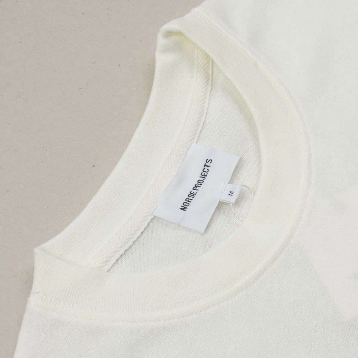 Norse Projects - Johannes Pocket T-shirt - Ecru