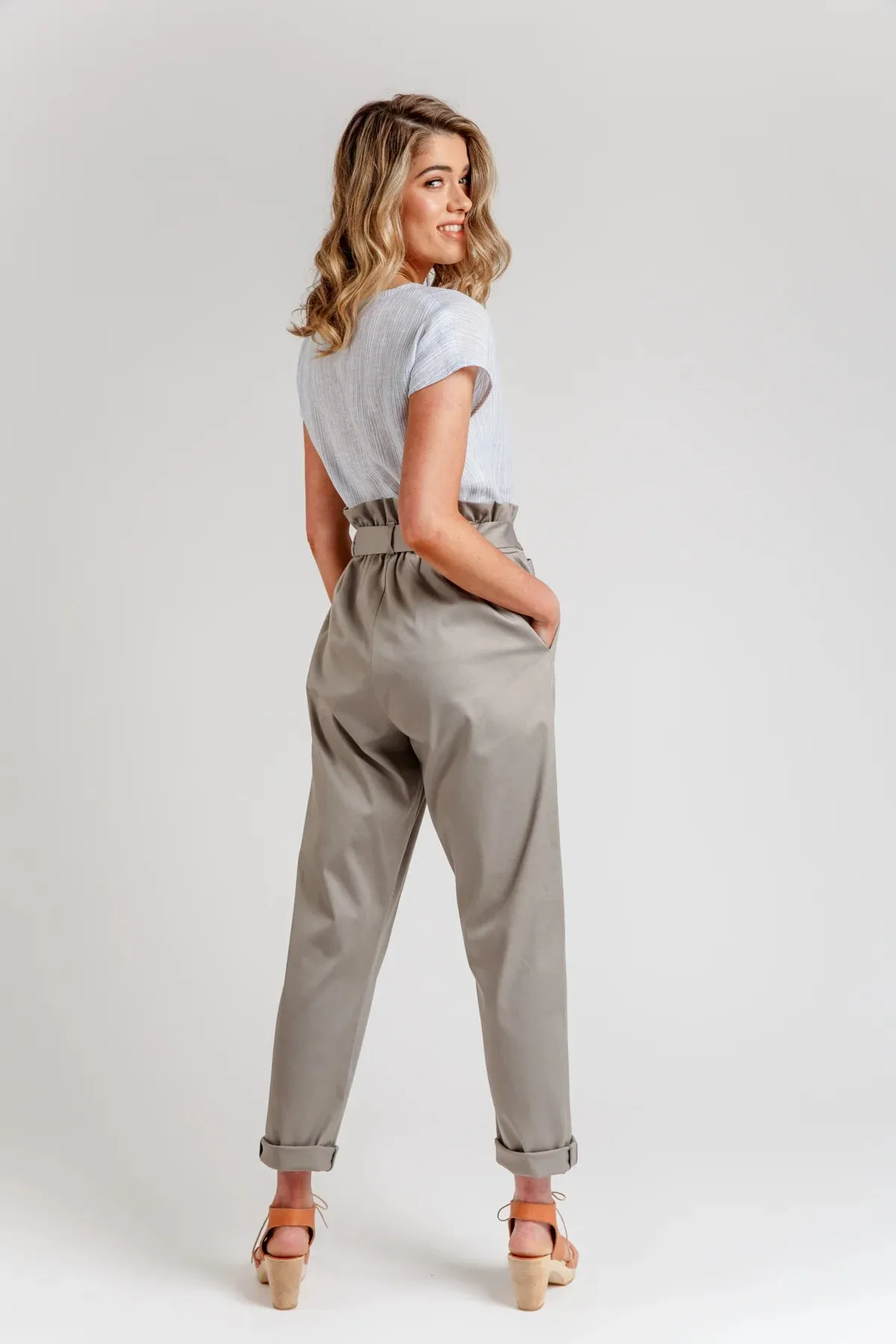 Opal Pants and Shorts Sewing Pattern by Megan Nielsen