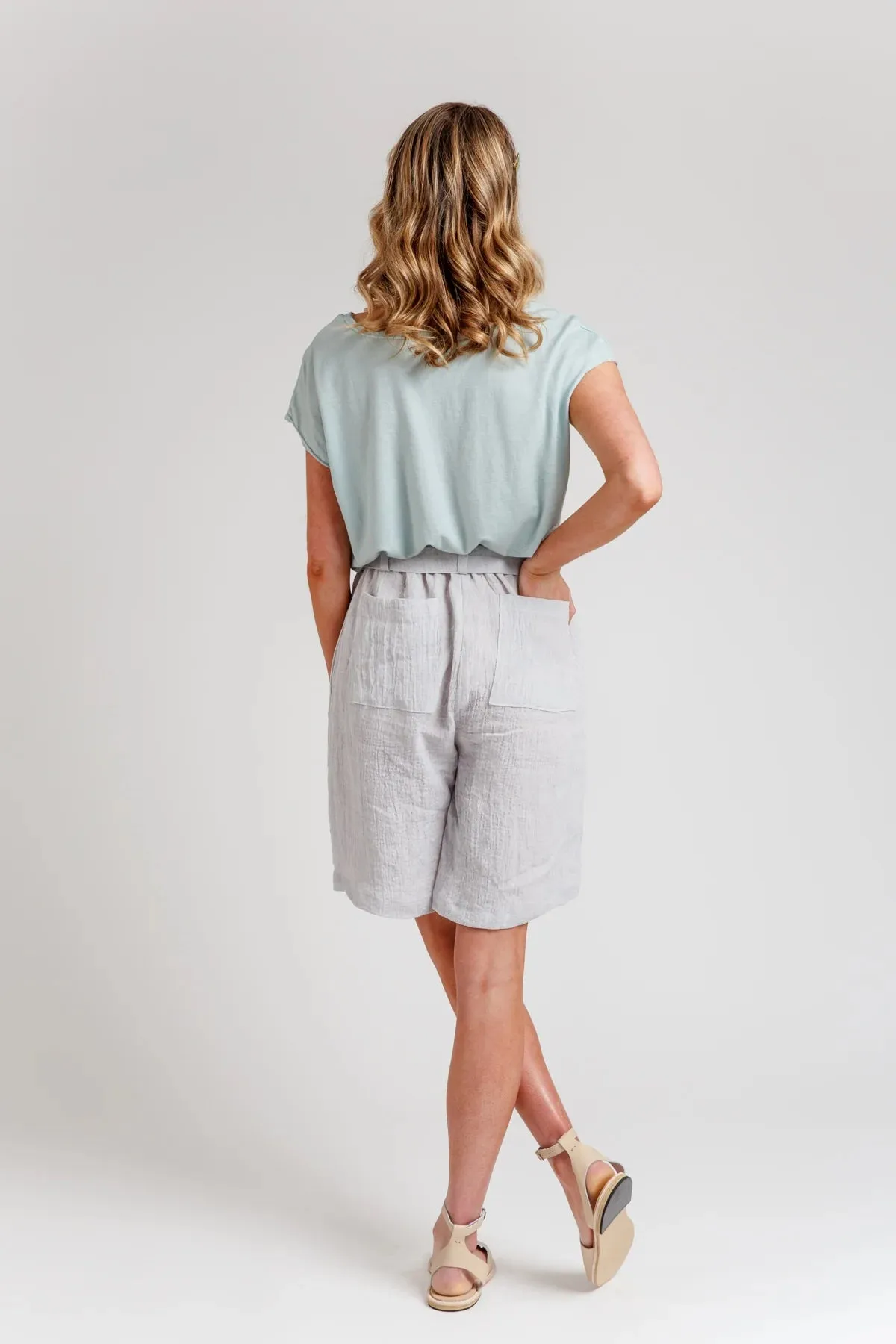 Opal Pants and Shorts Sewing Pattern by Megan Nielsen