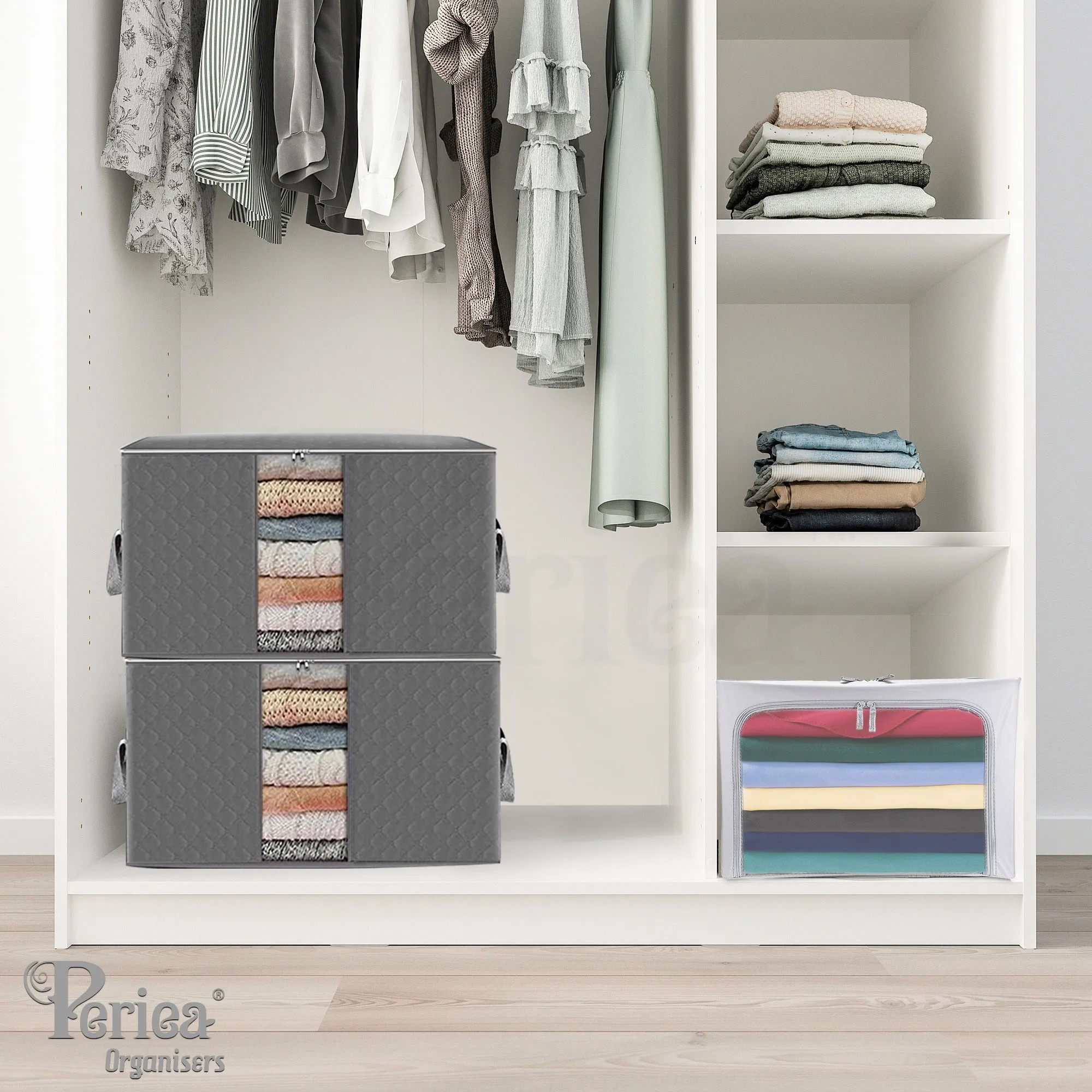 Periea 3 Pack Storage Organiser