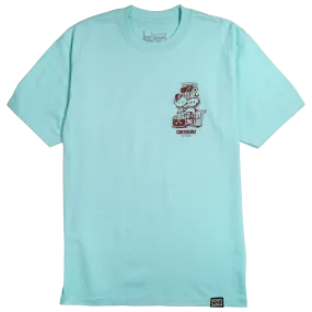 PEST CONTROL TEE BLUE