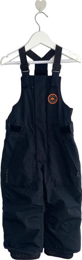 Quiksilver Black Boogie Kids Technical Snow Pants 2 Years