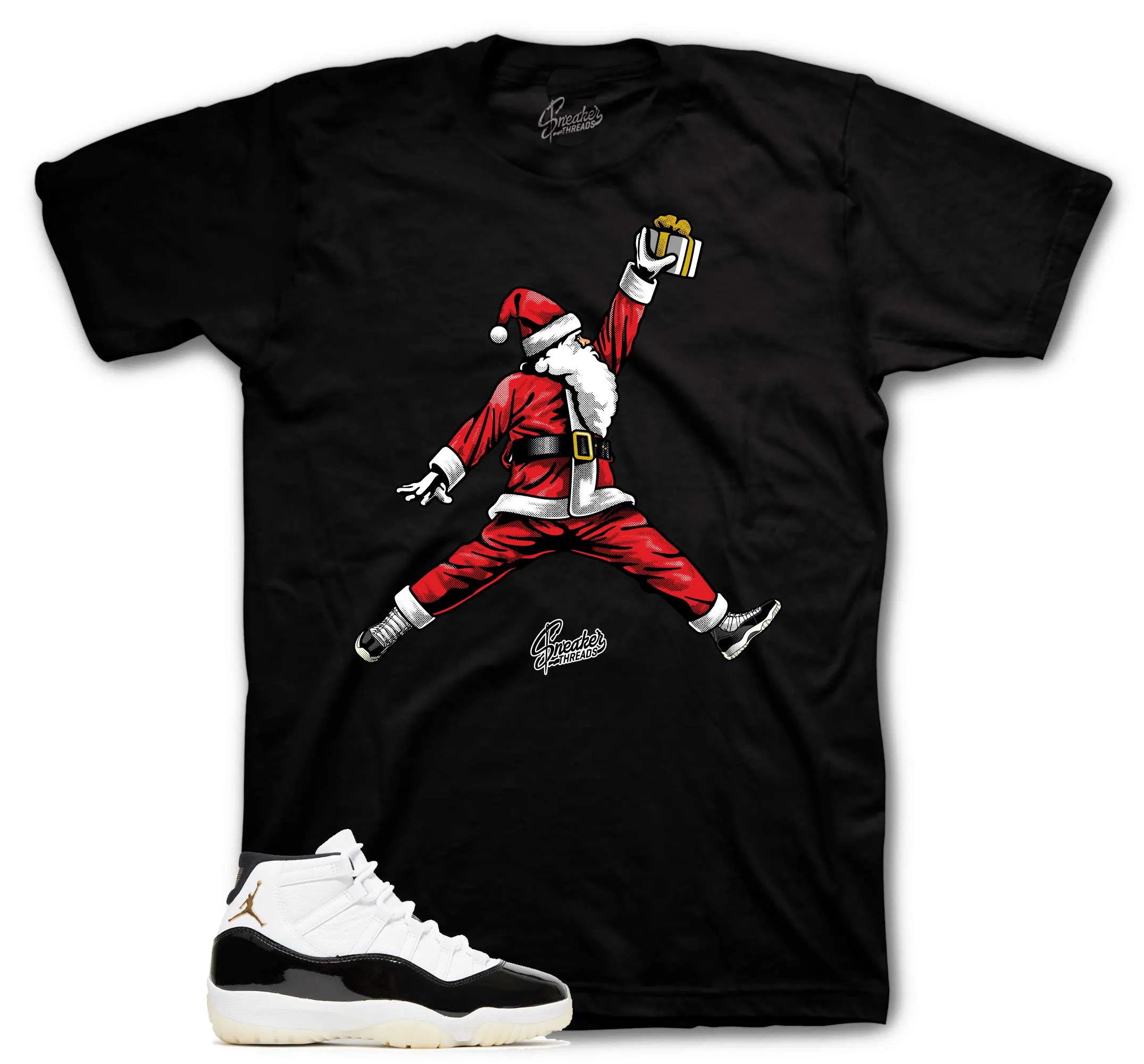 Retro 11 Gratitude Shirt - Air Santa