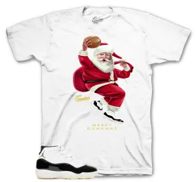 Retro 11 Gratitude Shirt - Merry Dunkmas