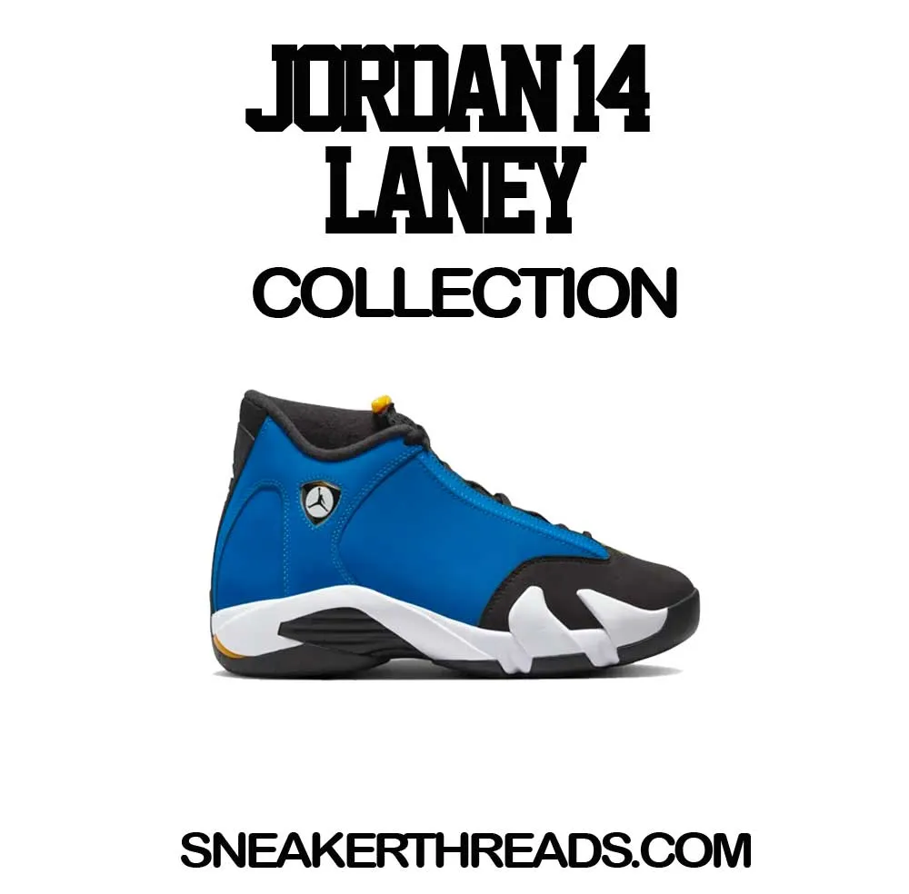 Retro 14 Laney Shirt - Goat - Blue