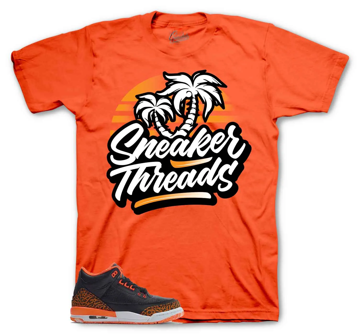 Retro 3 Kumquat ST Palms Shirt