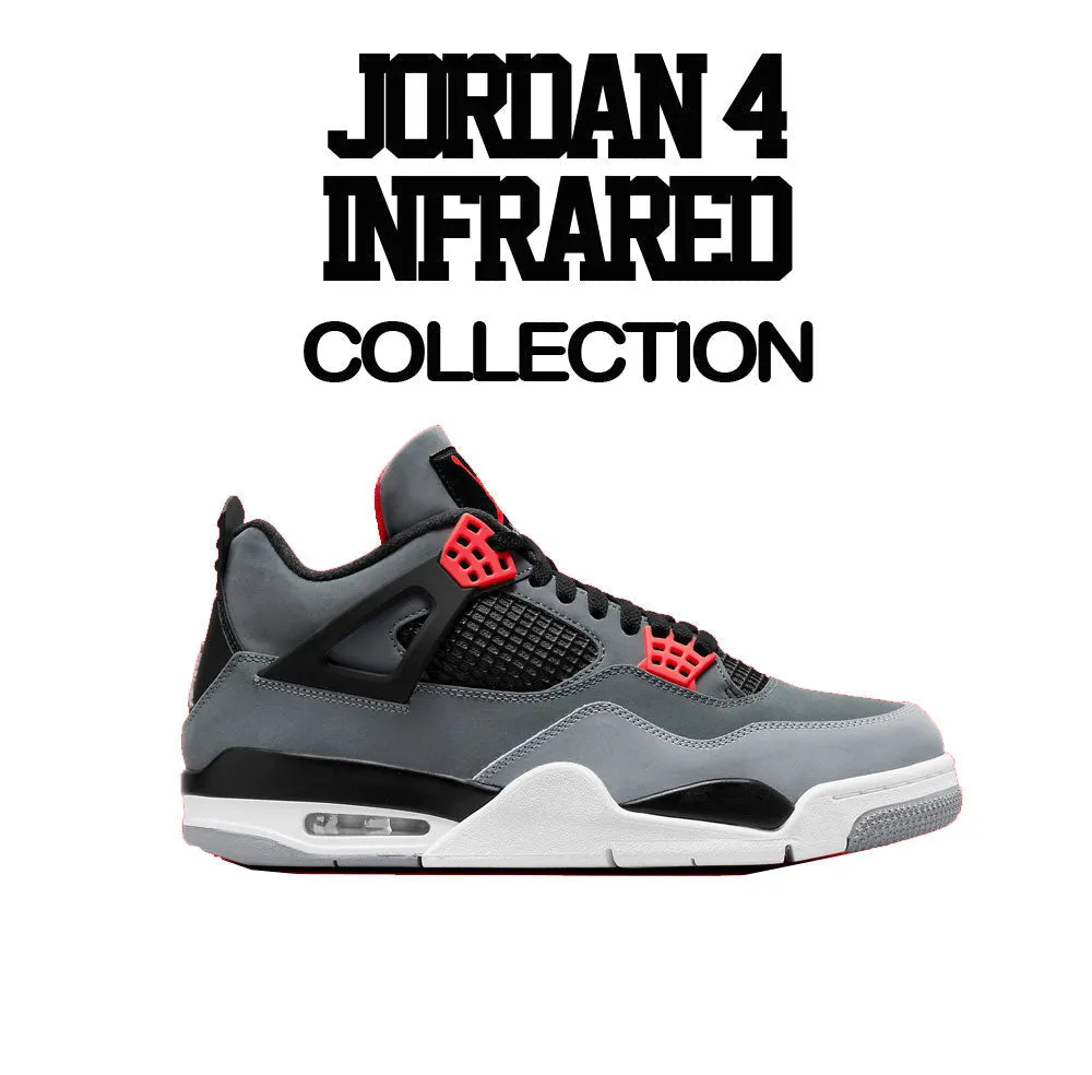 Retro 4 Infrared Shirt - Born To Be ill - Black