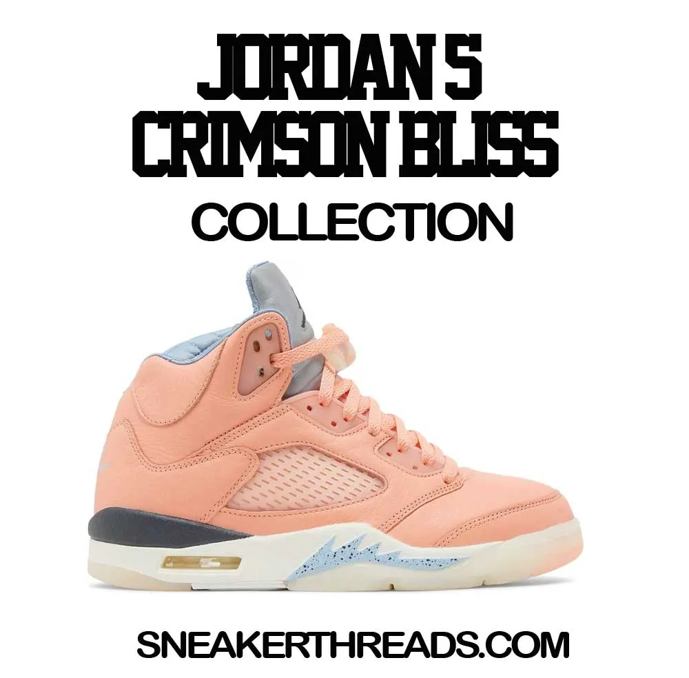 Retro 5 Crimson Bliss - St Palms - Light Blue