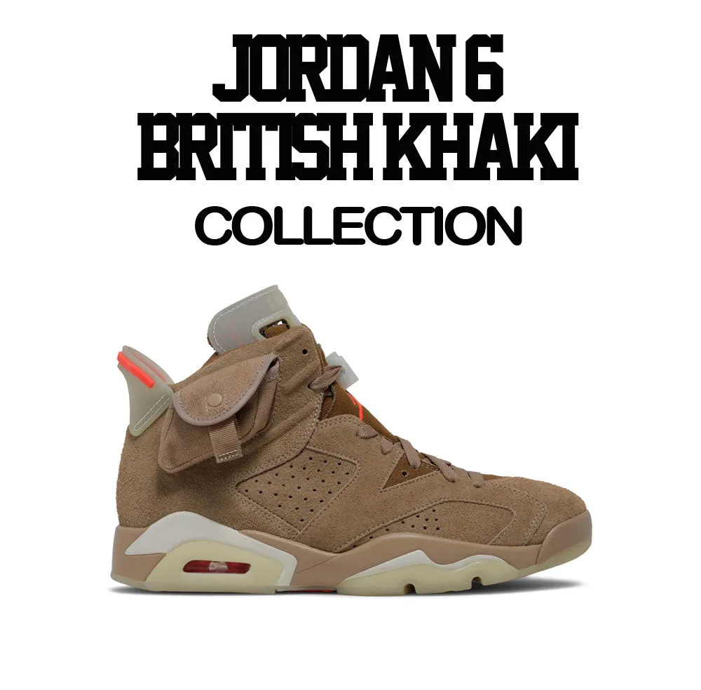 Retro 6 British Khaki Shirt - My Life -Khaki