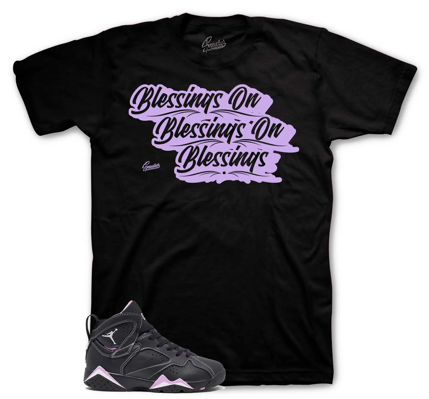 Retro 7 Barely Grape Blessings Shirt