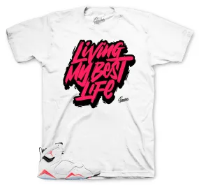 Retro 7 Infrared Living Life Shirt