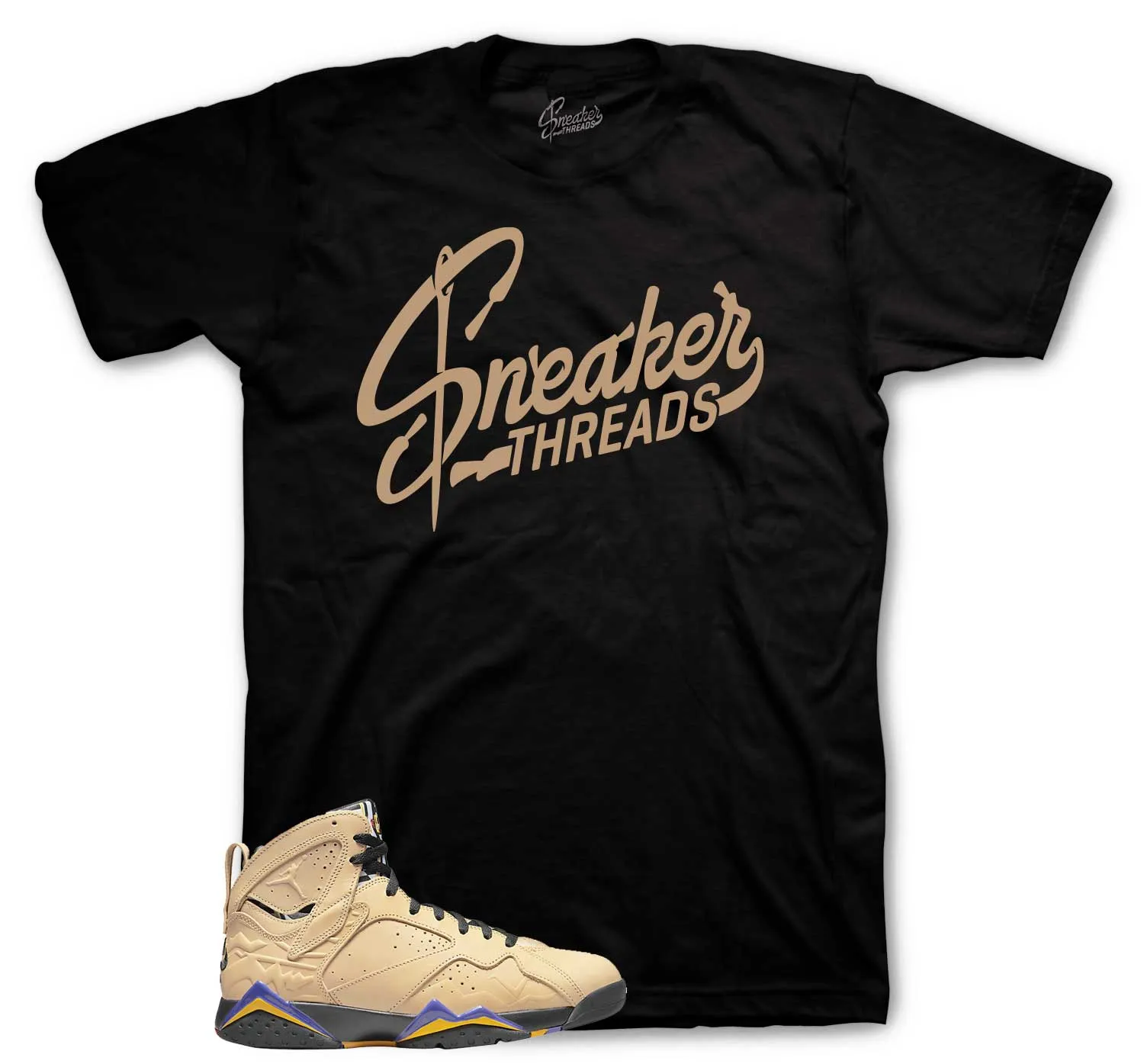 Retro 7 Vachetta Tan ST Logo Shirt