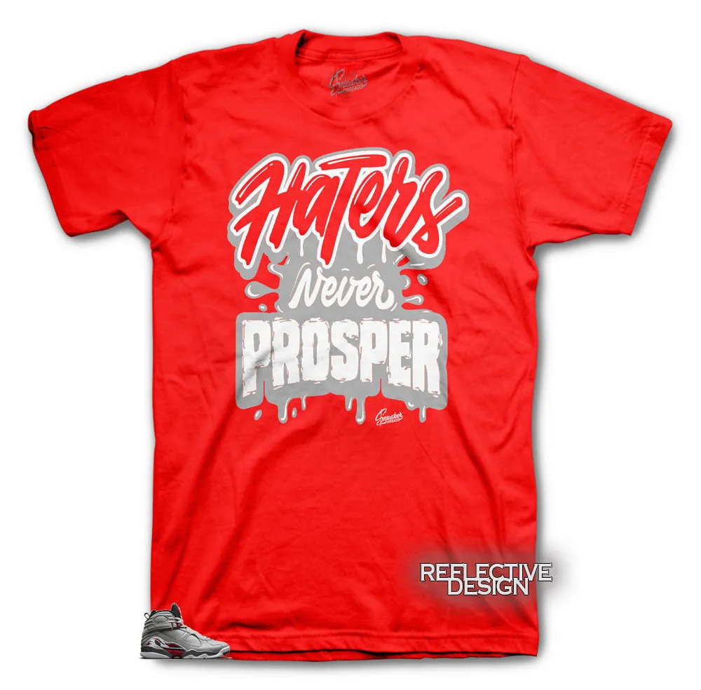 Retro 8 Reflective Shirt - Prosper - Red