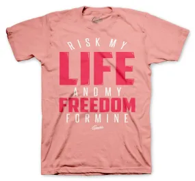 Retro Rust Pink Shirt - My Life -Pink