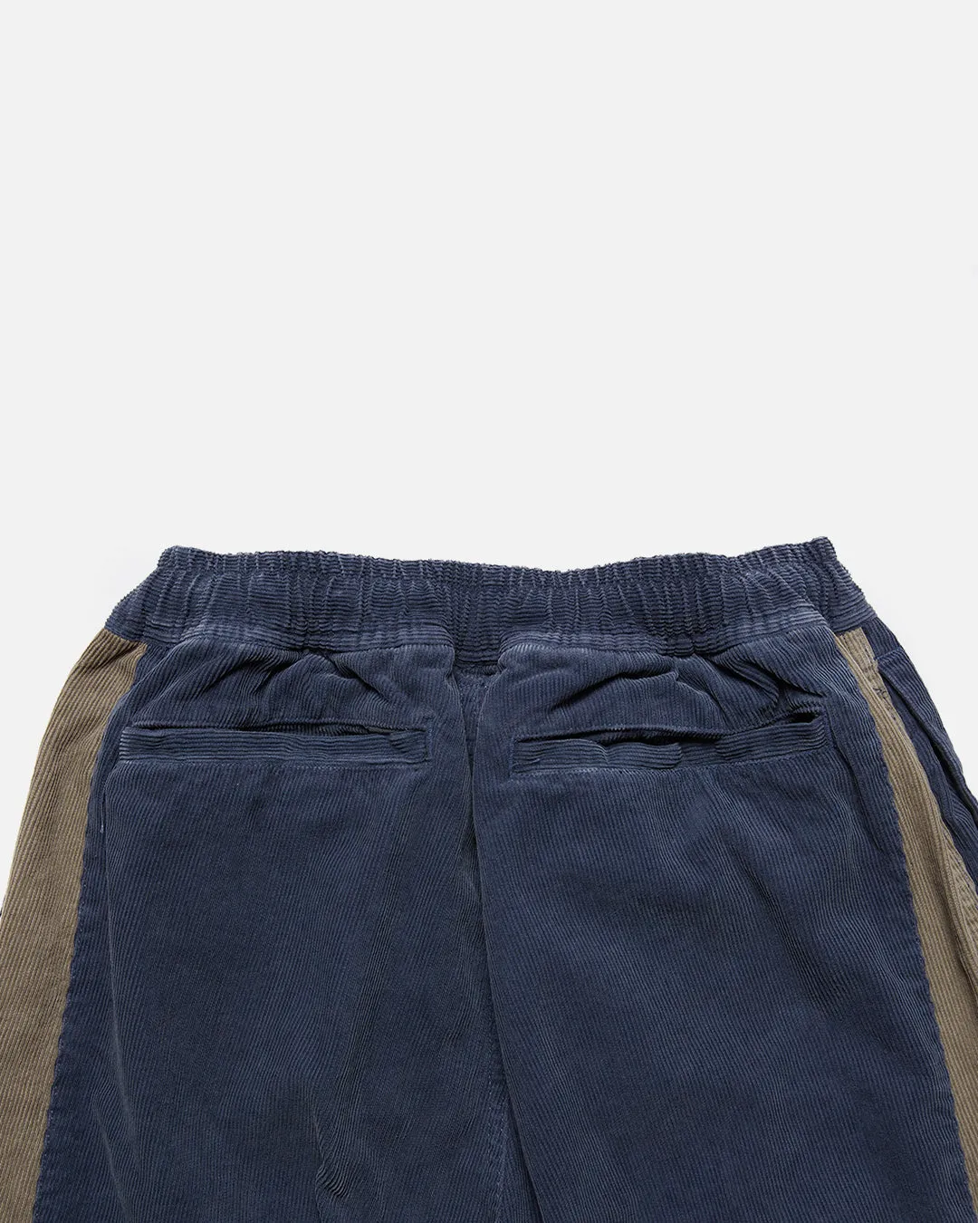 Solid Seam Cord Beach Pants - Charcoal