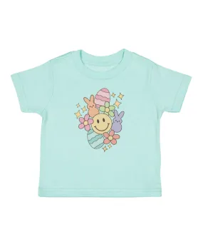 Sweet Wink - Aqua Easter Doodle SS T-Shirt