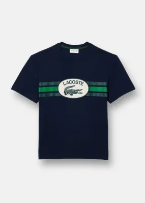 T-shirt Lacoste  imprimé monogramme