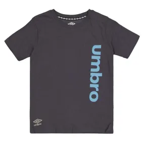 Umbro - Kids' (Junior) F22 Linear Short Sleeve T-Shirt (HUUB5UBLF U49)