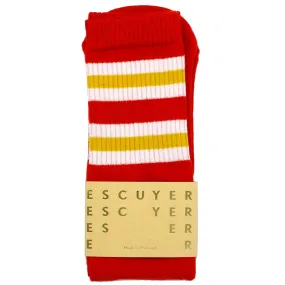 Unisex Tube Socks - Red